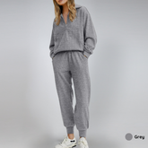 60% OFF | Cozy Ribbed Lounge Set