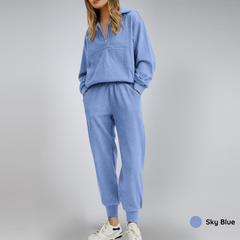 60% OFF | Cozy Ribbed Lounge Set