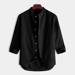 50% OFF | Pinstriped Summer Shirt