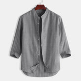 50% OFF | Pinstriped Summer Shirt