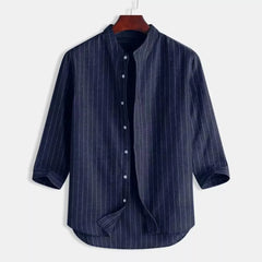50% OFF | Pinstriped Summer Shirt